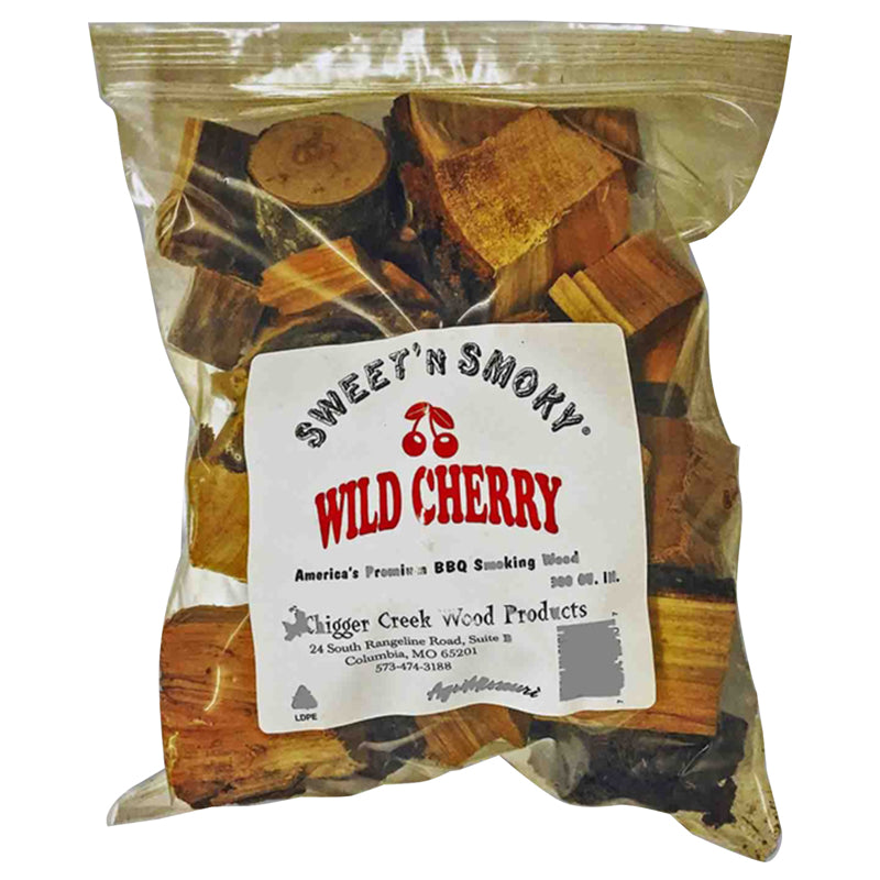 Chigger Creek Sweet 'N Smoky All Natural Wild Cherry Wood Smoking Chunks 300 cu in