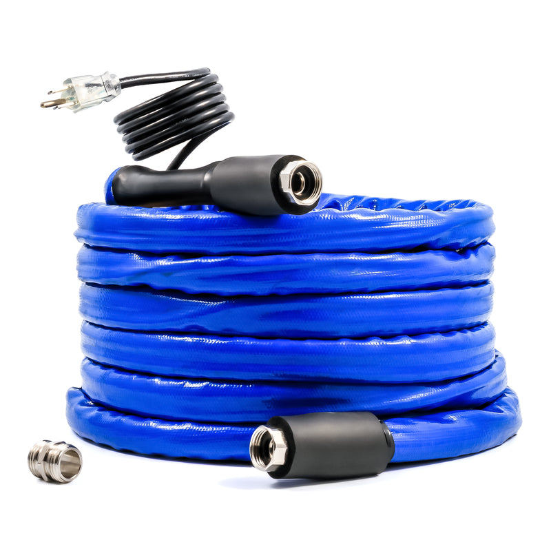 Camco 5/8 in. D X 25 ft. L Heavy Duty Premium Grade Heated Hose