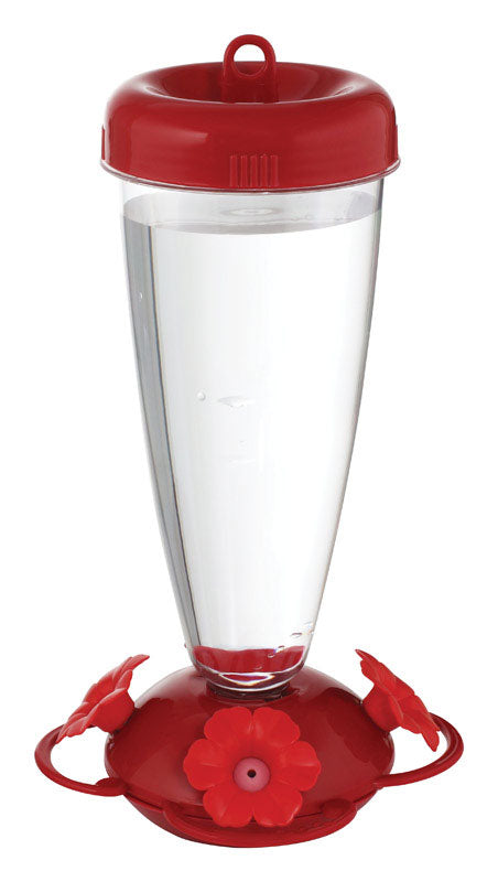 Perky-Pet Hummingbird 24 oz Plastic Nectar Bird Feeder 4 ports