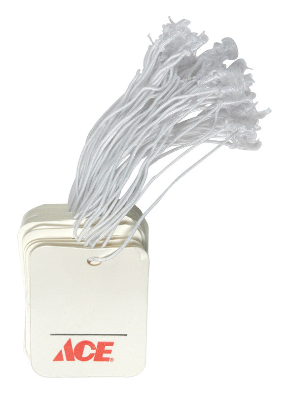Ace Logo String Tag 1-1/2 in. W X 2-1/4 in. H
