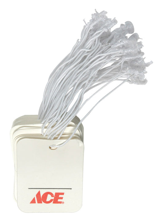 Ace Logo String Tag 1-1/2 in. W X 2-1/4 in. H