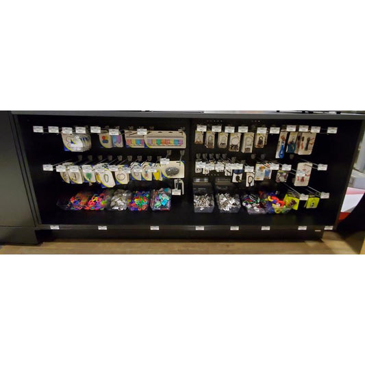 Cornerstone Paint Counter Black 30 in. H X 74 in. W X 30 in. D Wood