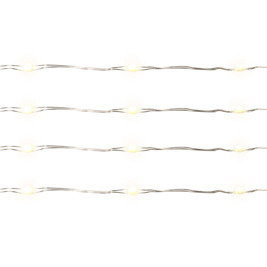 Living Accents LED Big Seed Light Set Warm White 16.5 ft. 100 lights