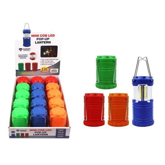 Diamond Visions 220 lm Assorted LED Extendable Lantern