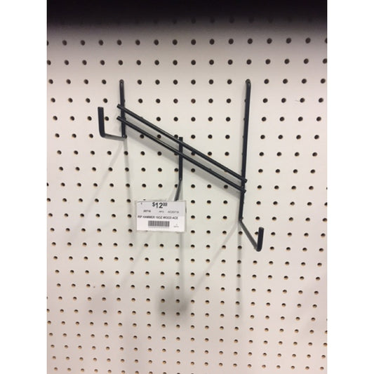 10 in. Black Metal Hammer Hook 5 pk