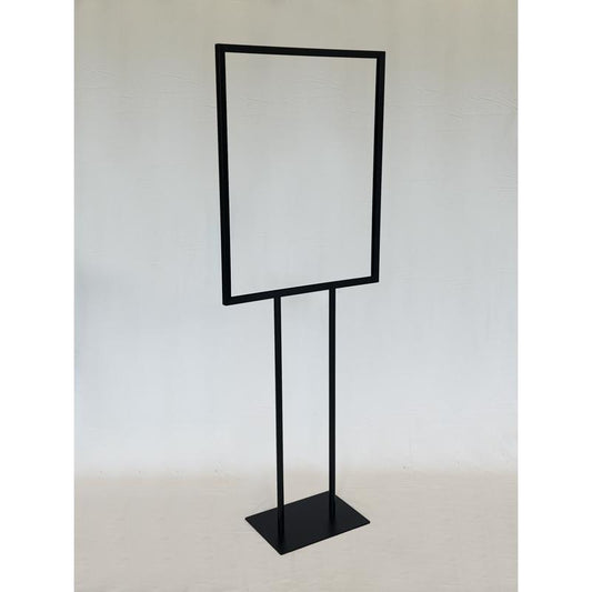 Black Metal Poster Frame Sign Holder 59 in. H X 22 in. W