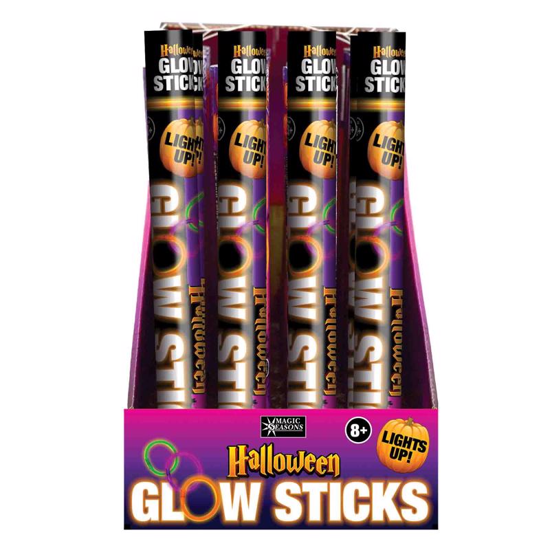 Magic Seasons Halloween Glow Sticks Assorted 8 pc