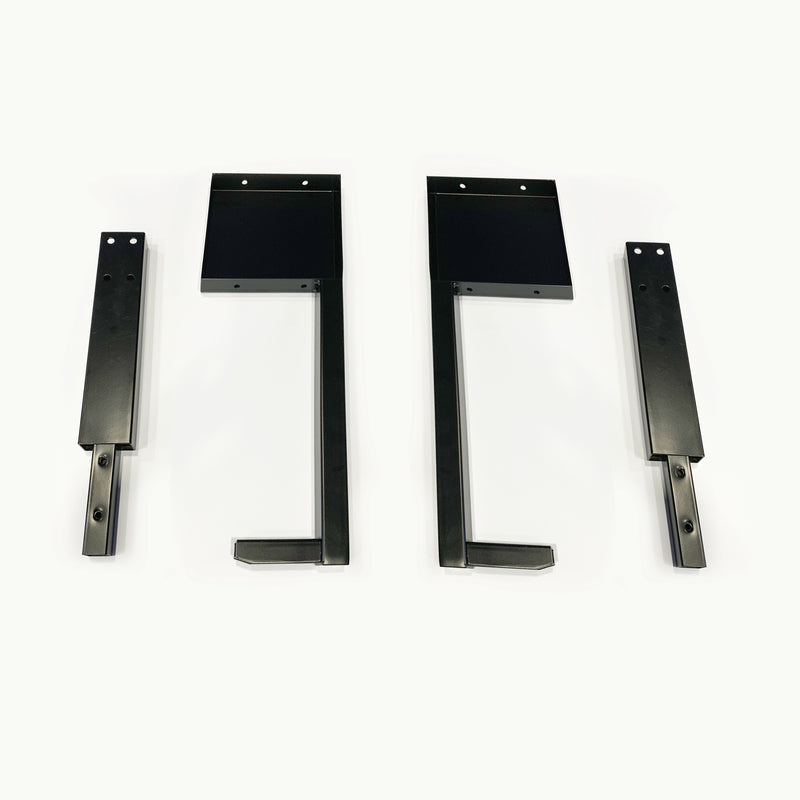 12 in. H X 12 in. W Black beam bracket Display Board Brackets Metal