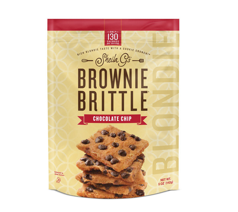 Brownie Brittle Blondie Chocolate Chip Brownie Brittle 5 oz Bagged