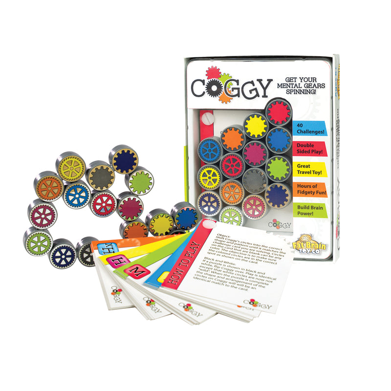 Fat Brain Toy Coggy Toy Multicolored