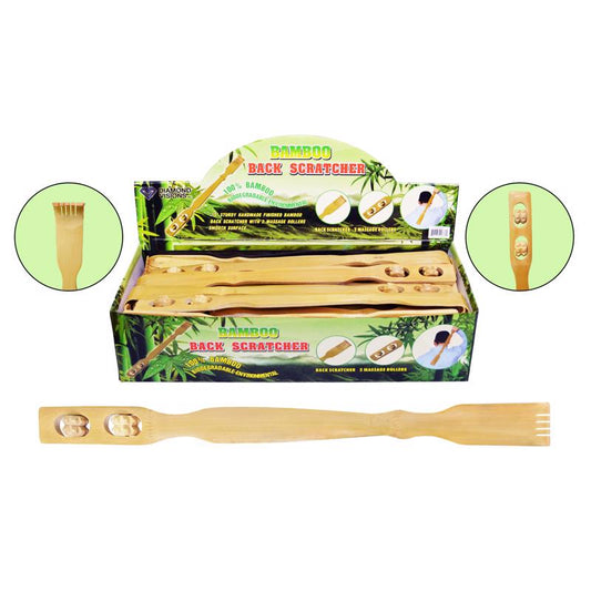 Diamond Visions Massager Back Scratcher Bamboo 1 pk