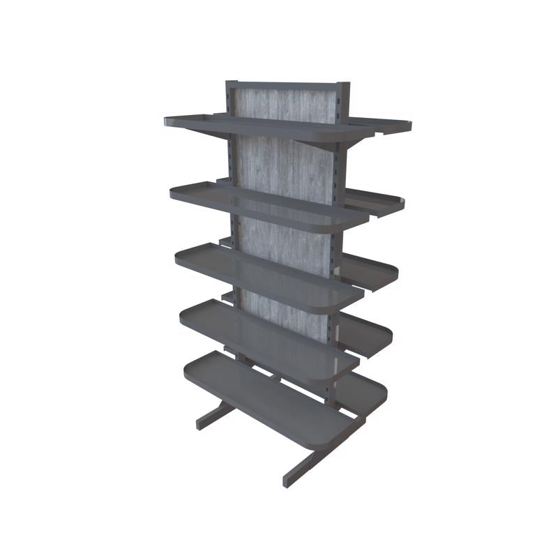 64.7 in. H X 34.8  W Powder Coated Black Display