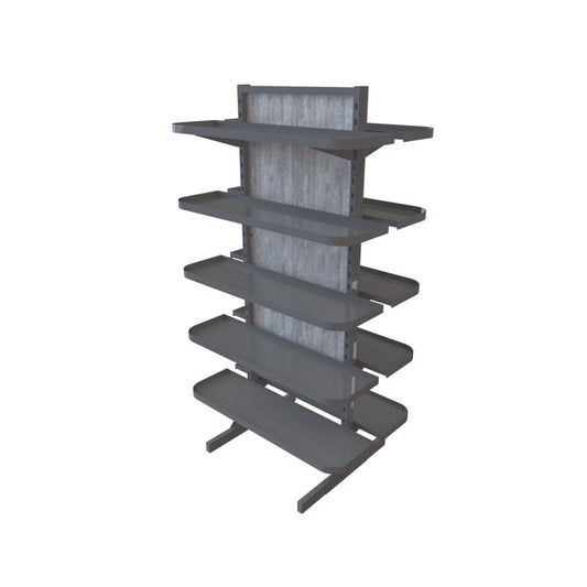 64.7 in. H X 34.8  W Powder Coated Black Display