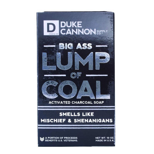 Duke Cannon Holiday Lump Of Coal Bergamont Black Pepper Scent Shower Soap 10 oz 1 pk