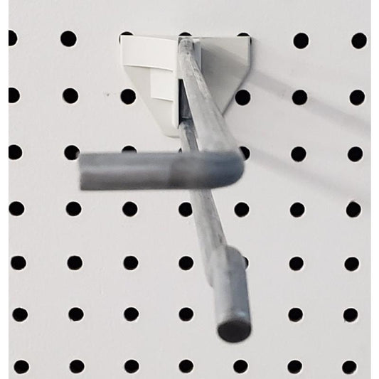 12 in. 250 Silver Metal Peg Board Hooks Peg Hook 50 pk