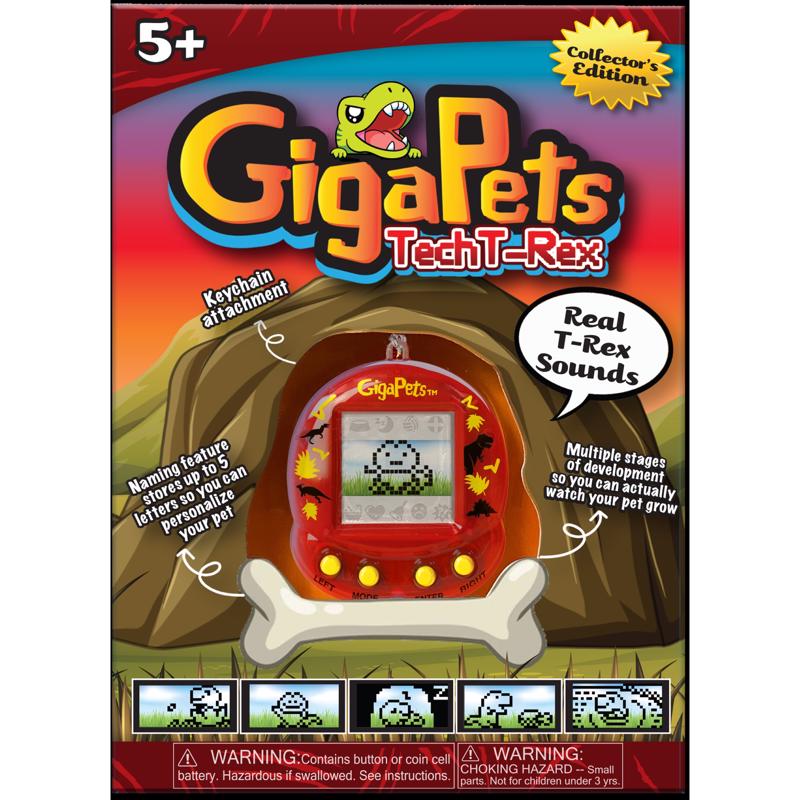 GigaPets T-Rex Virtual Pets RED