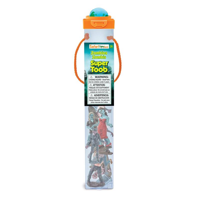 Safari Ltd. Super Toobs ZombiesToys Assorted 12 pc