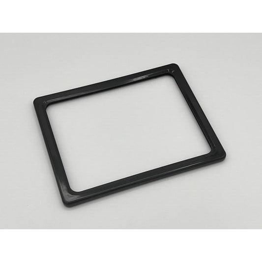 Black Plastic K-Frame Sign Holder 7 in. H X 5-1/2 in. W