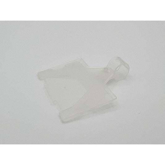 Plastic Hanging Bin Tag Holder 1/1/4 in. H X 2 in. W