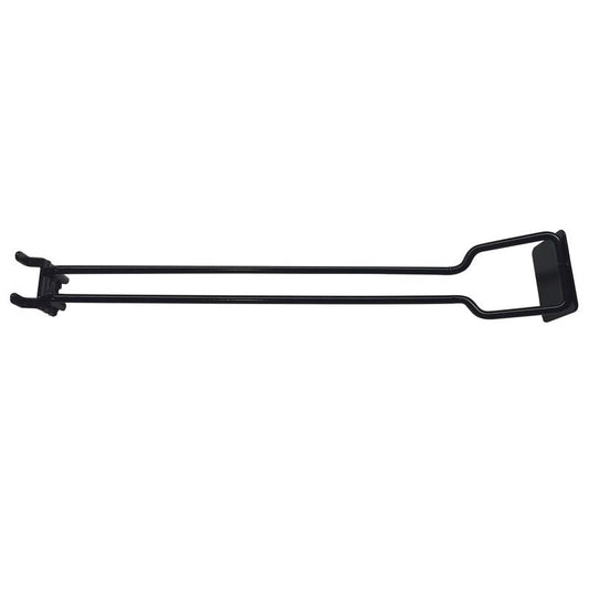 13.5 in. Black Metal Supply Line Hooks 5 pk