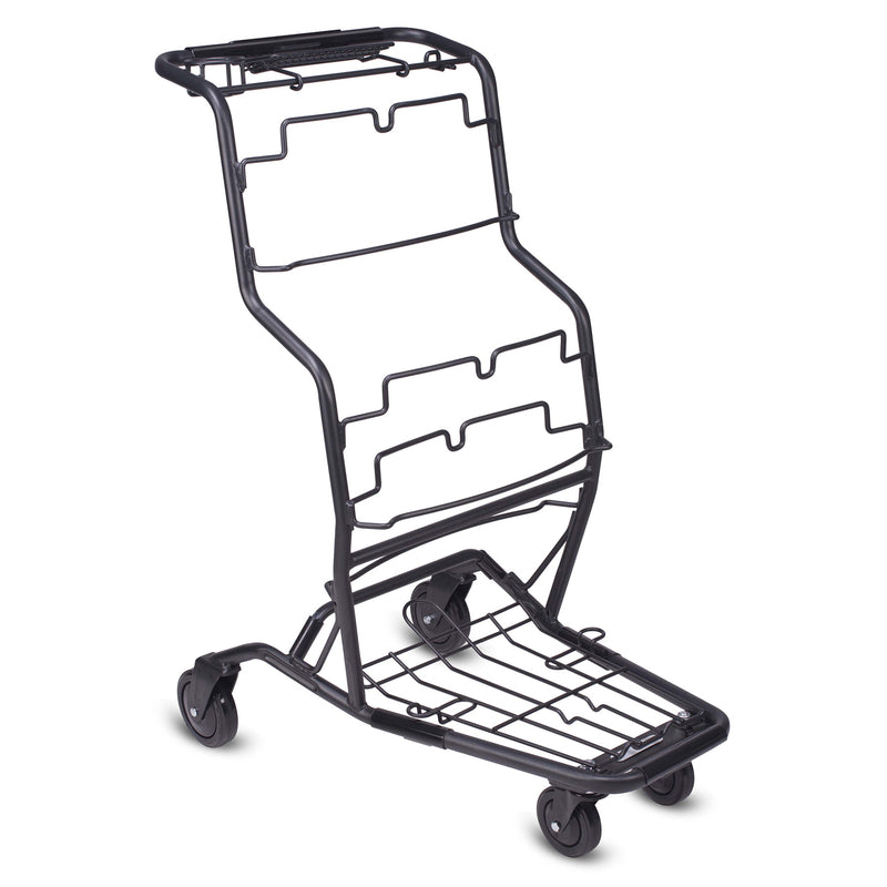 Black Metal Tote Cart