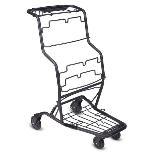 Black Metal Tote Cart