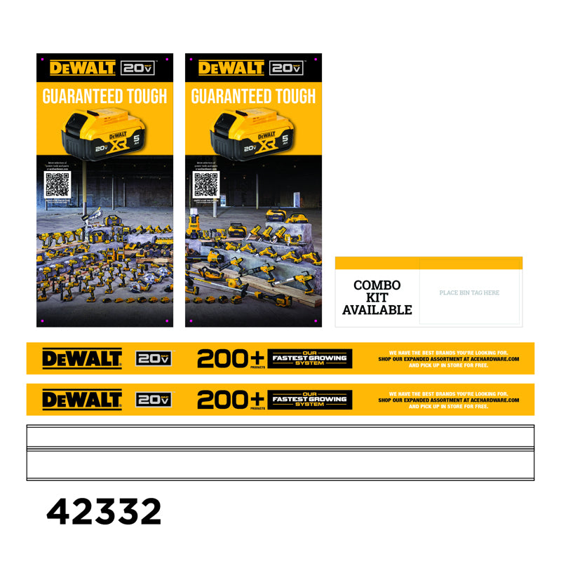 Standard Tools Sign Kit Dewalt