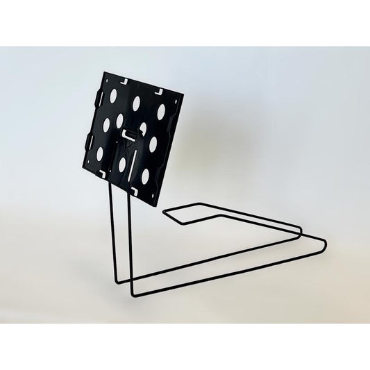 Black Metal Pallet Sign Holder 7 in. H X 11 in. W