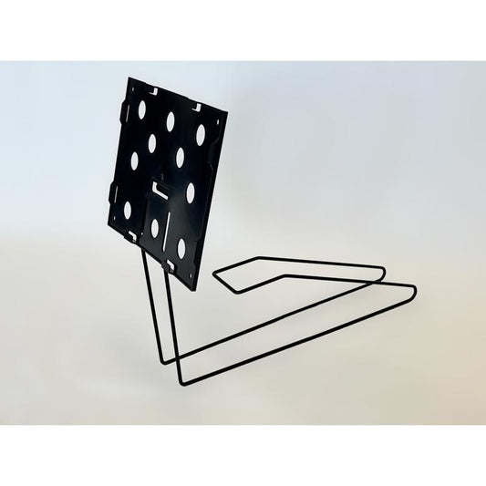 Black Metal Pallet Sign Holder 8.5 in. H X 11 in. W
