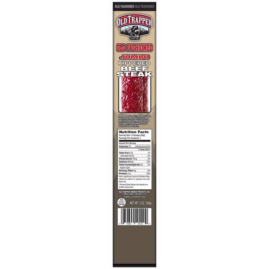 Old Trapper Old Fashioned Beef Steak 2 oz Bagged