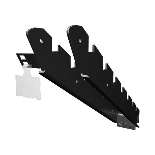 17 in. Black Metal Shovel Hook Bracket Arm 5 pk