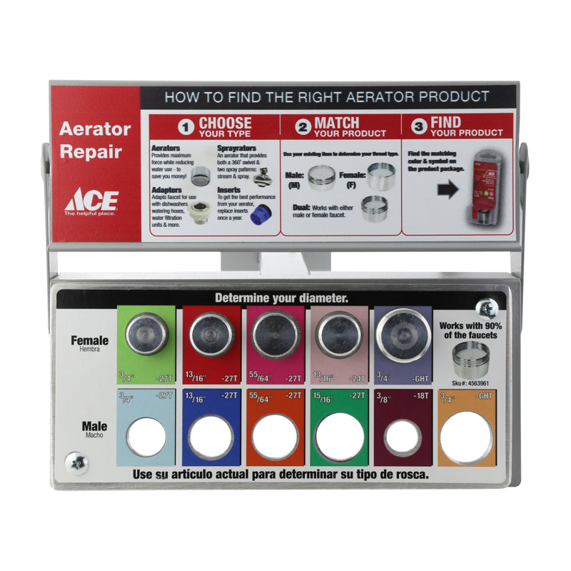 Silver Aerator Repair Graphic Kit Steel