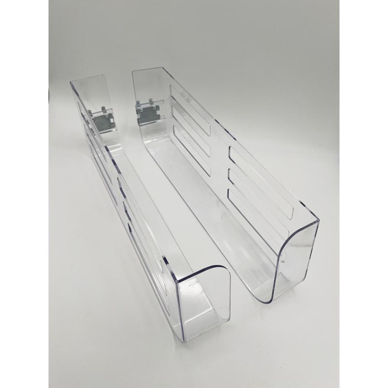 5 in. H X 15 in. W X 15 in. D Clear Plastic Paint Roller Display