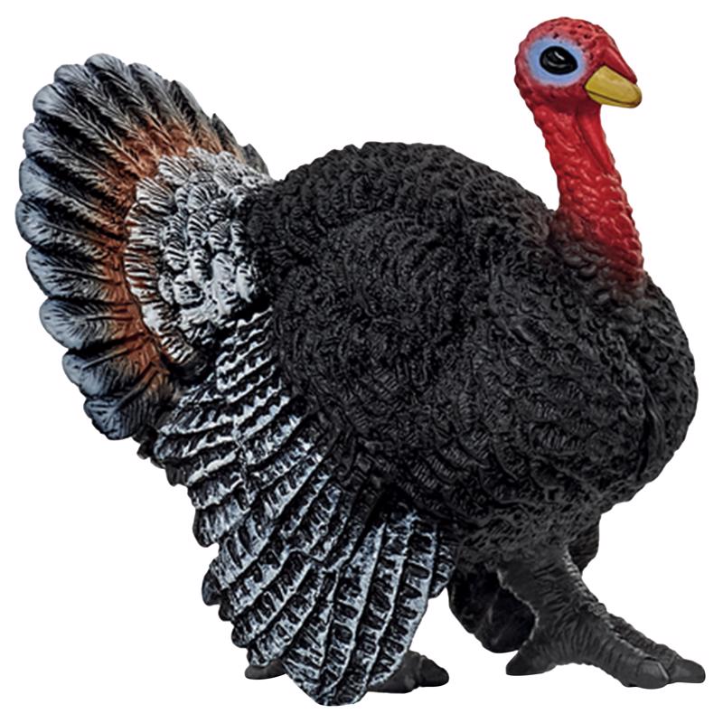 Schleich Farm World Turkey Toy Multicolored