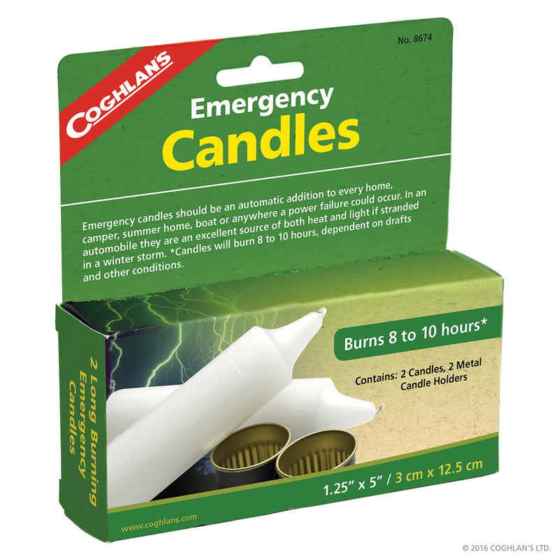 Coghlan's White No Scent Scent Emergency Candle