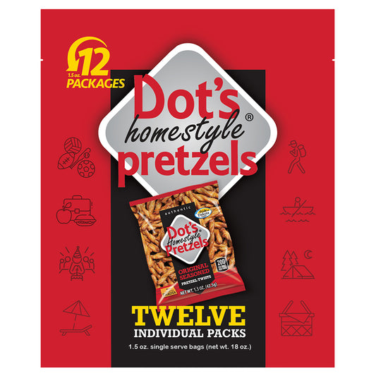 Dot's Homestyle Original Pretzels 1.5 oz Bagged