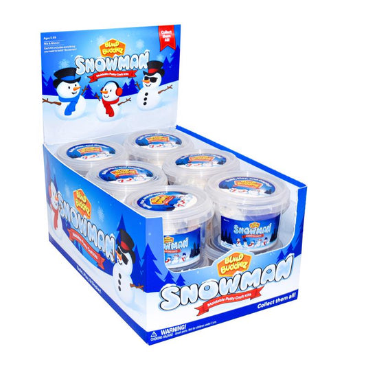 Build Buddiez Snowman Craft Kit Assorted 1 pc