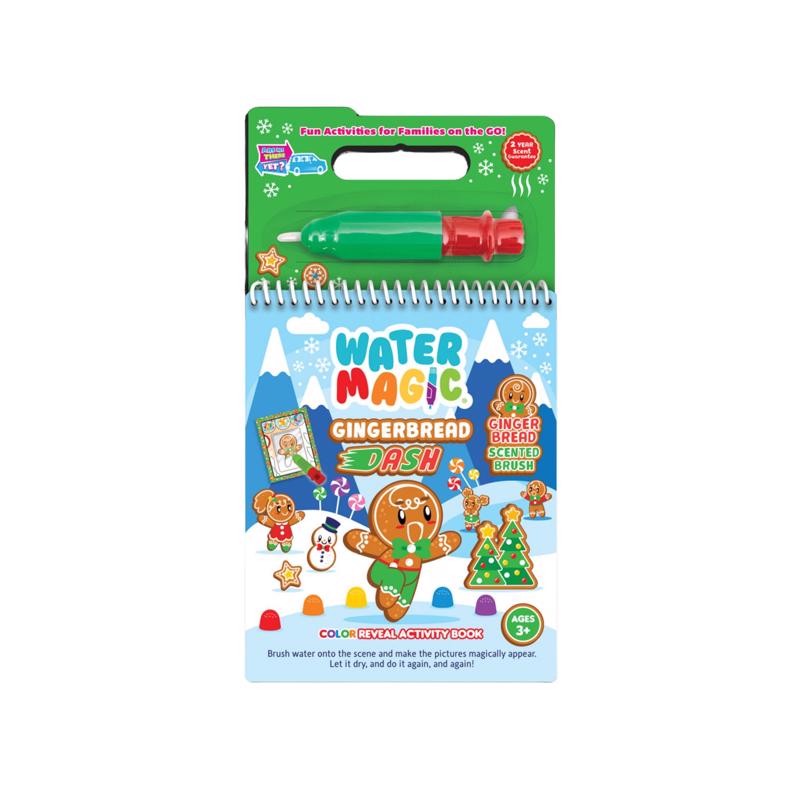 Scentco Water Magic North Pole Gingerbread Activity Book Multicolored 1 pc