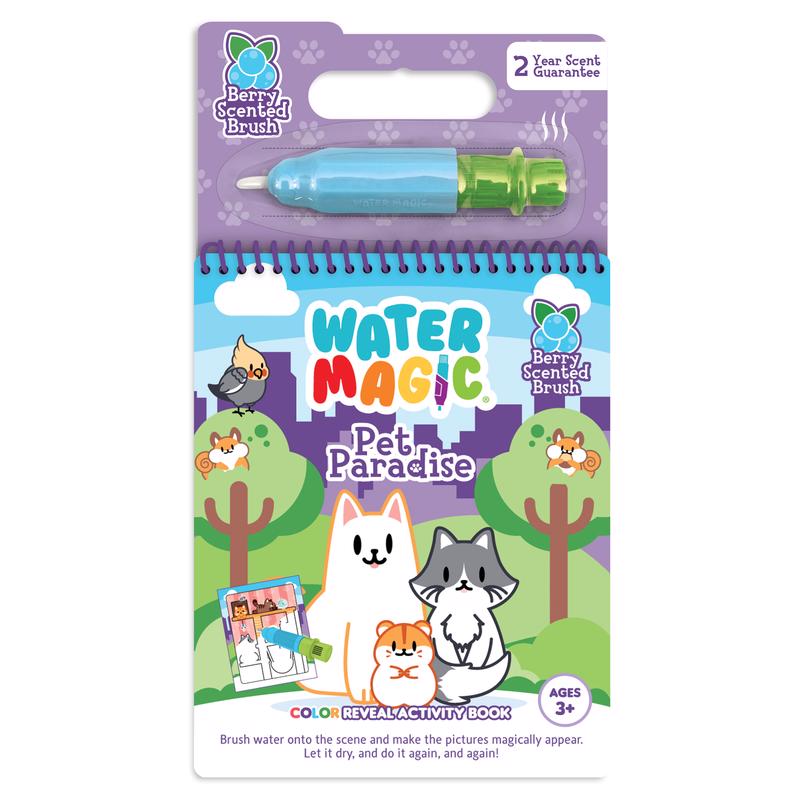 Scentco Water Magic Pet Paradise Activity Book Multicolored 1 pc