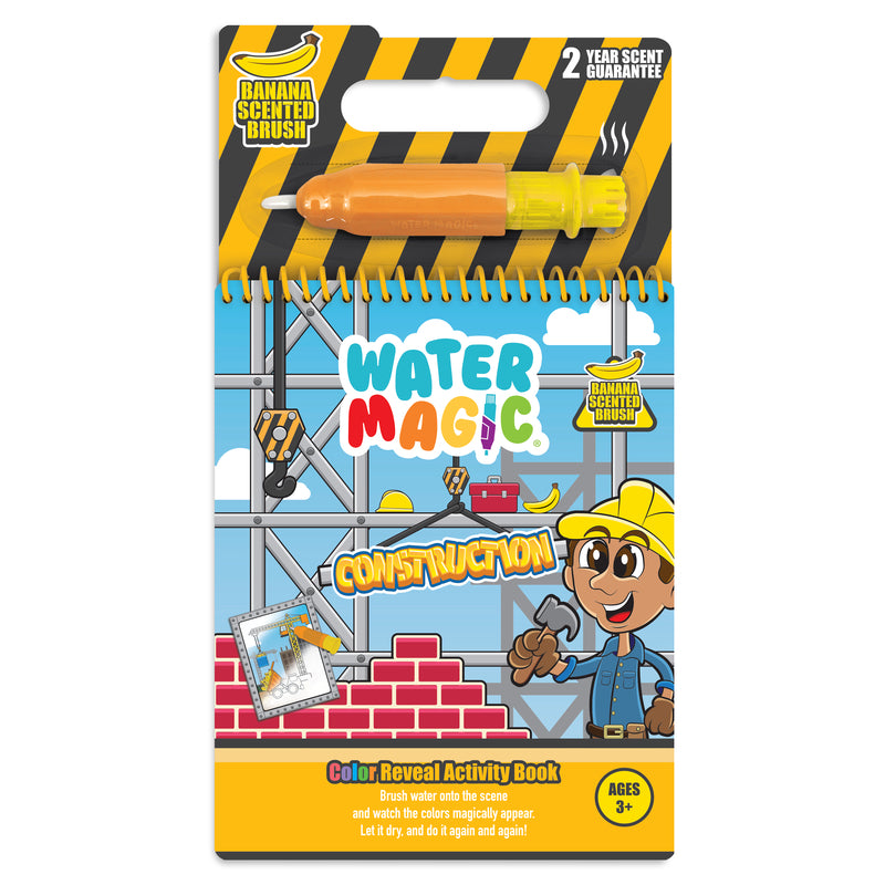 Scentco Water Magic Construction Activity Book Multicolored 1 pc
