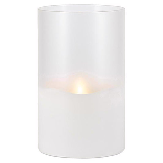 Everlasting Glow White No Scent Scent Flameless Hand Poured Candle