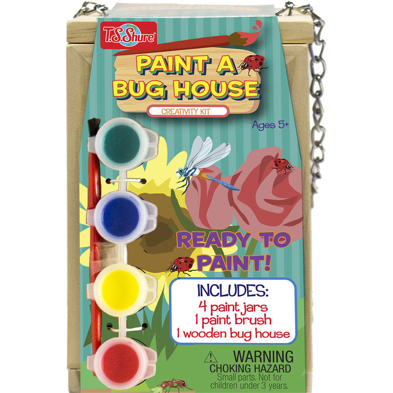 T.S. Shure Paint A Bug House Kit 6 pc
