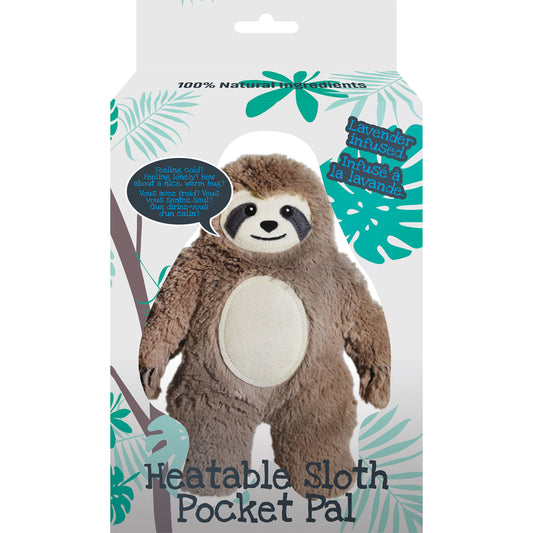 NMR Gamago Heatable Sloth Pocket Pal Brown