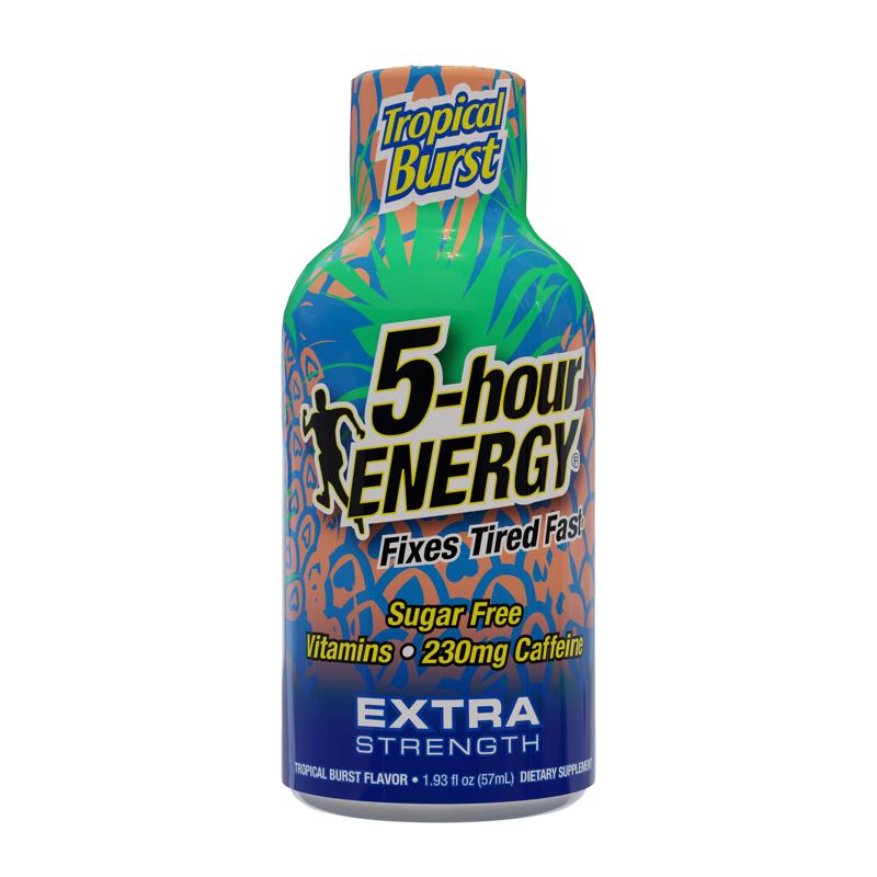 5-hour Energy Tropical Sugar Free Tropical Energy Shot 1.93 oz