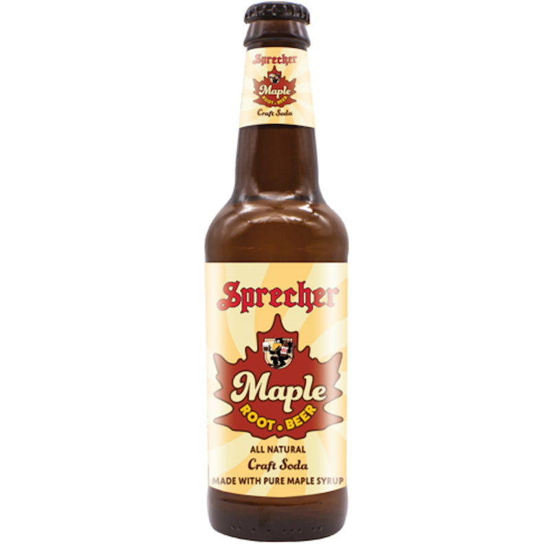 Sprecher Maple Root Beer Soda 12 oz 1 pk