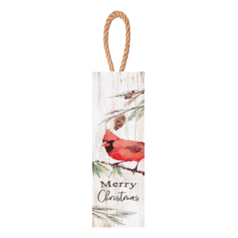 P Graham Dunn Multicolored Merry Christmas Sign 10 in.