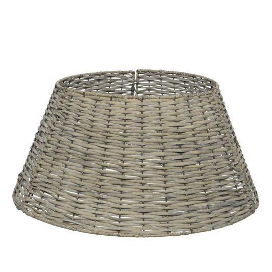 Everlands Gray Willow Basket Tree Collar 11 in.