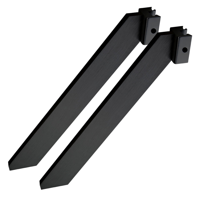 Matte Black Support Legs