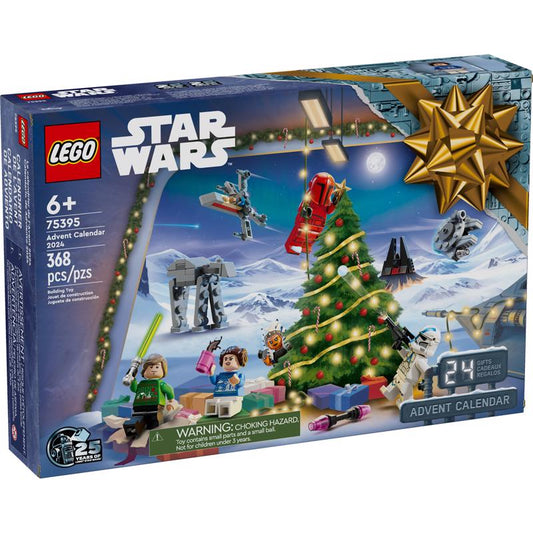 LEGO Star Wars 2024 Advent Calendar Building Set Multicolored 368 pc