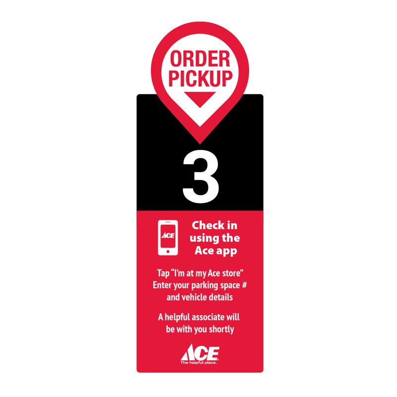 Standard Online Graphics Sign Kit Order/Curbside Pickup